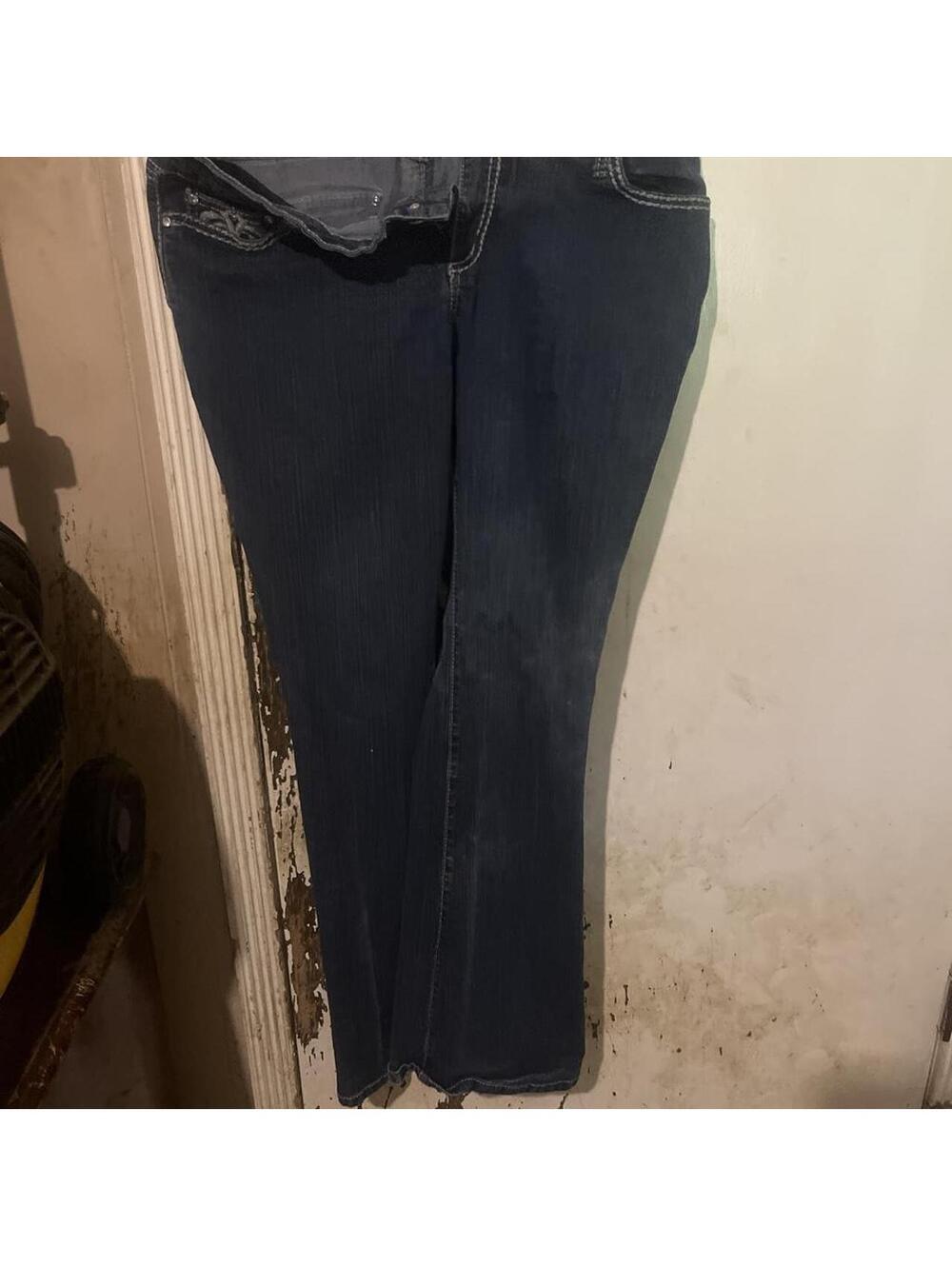 Women's Navy and Blue Jeans